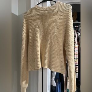 BP cream sweater, worn 0 times size med
